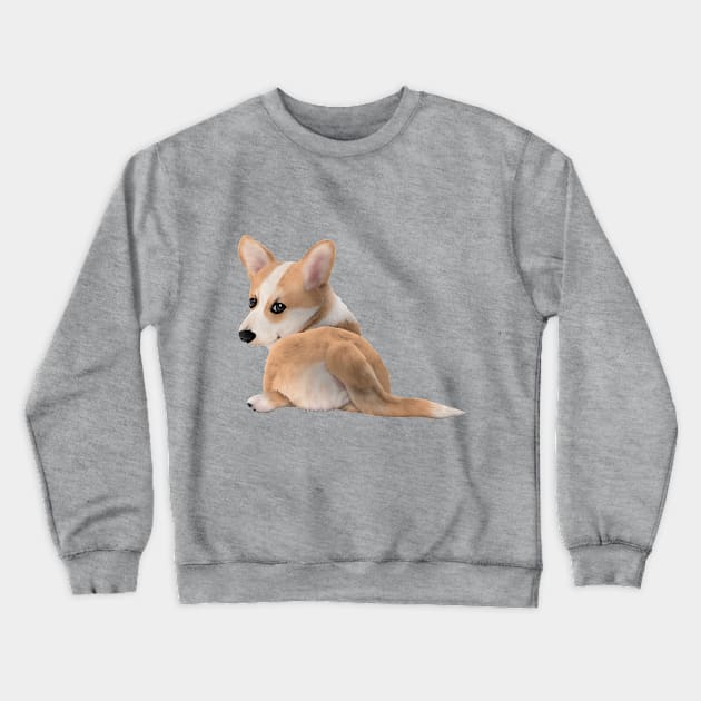 Pembroke Welsh Corgi Crewneck Sweatshirt by CleanRain3675